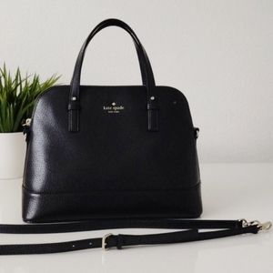 Kate Spade Grand Street Satchel in Black